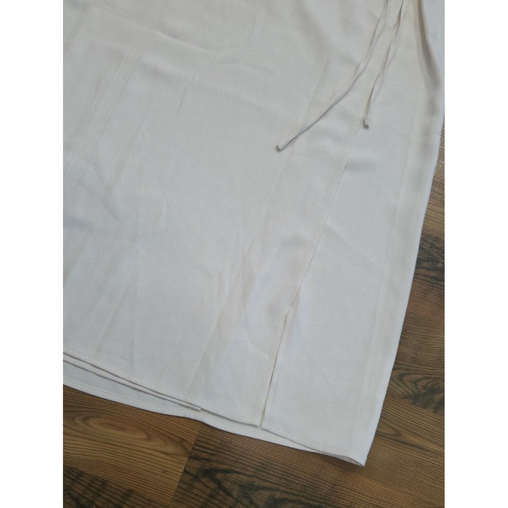 NWT Commense Midi Wrap Scandi Euro Coastal Hamptons Minimalist Neutral Medium - Picture 2 of 5